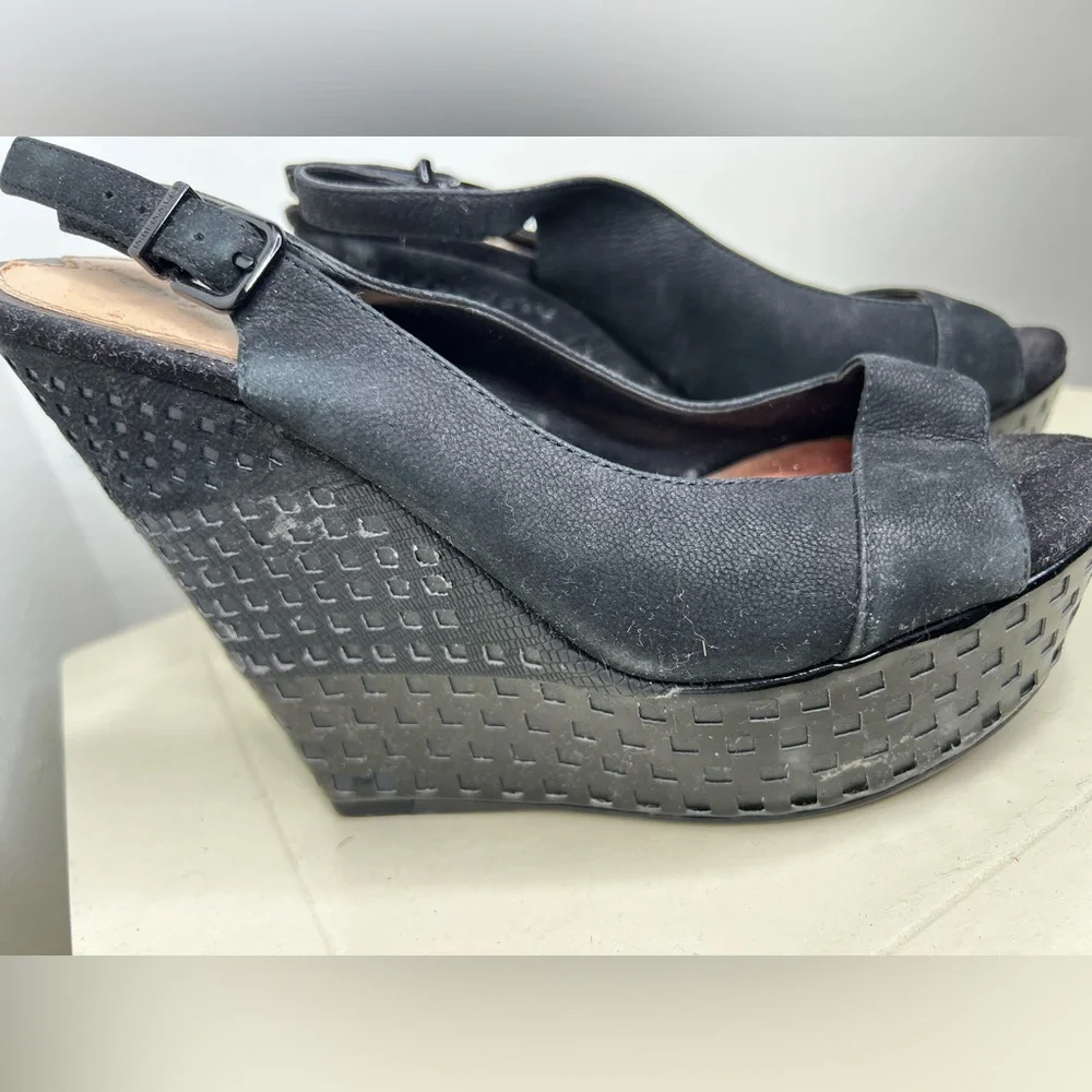 Gianni Bini Black Wedge